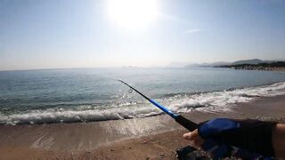 ANTALYA KEMER TEKİROVA shore jigging с берега упорство и зацепы