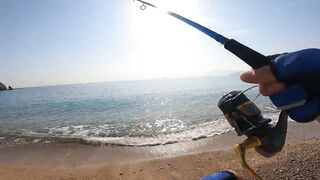 ANTALYA KEMER TEKİROVA shore jigging с берега упорство и зацепы