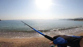 ANTALYA KEMER TEKİROVA shore jigging с берега упорство и зацепы