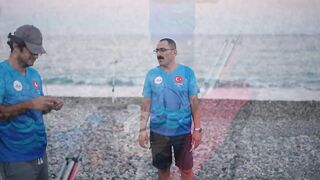 Kemer Çamyuva Akbader surfcasting 4K проверка точки и первые поклевки