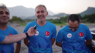 Kemer Çamyuva Akbader surfcasting 4K проверка точки и первые поклевки