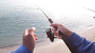 Doha Corniche milkfish как удержать на крючке и не слить у камней