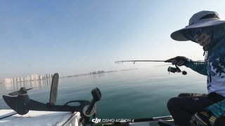 Doha Qatar/Доха каяк троллинг с Maguro samurai v2 PE1-3 на море