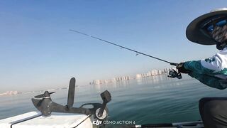 Doha Qatar/Доха каяк троллинг с Maguro samurai v2 PE1-3 на море