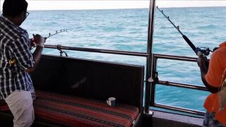 Ultimate Action.. fishing at Doha