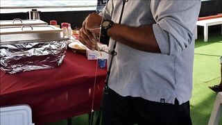 Ultimate Action.. fishing at Doha