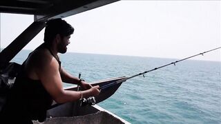 Ultimate Action.. fishing at Doha