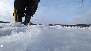 Ловля сахалинских крабов морские деликатесы прямо из подсака