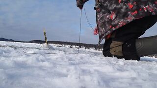 Ловля сахалинских крабов морские деликатесы прямо из подсака
