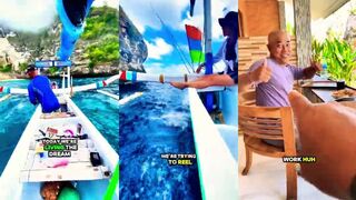 Bali (Бали) ловля и готовка свежей рыбы с местными прямо на берегу