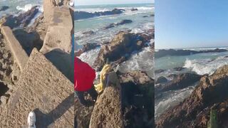 Casablanca (Касабланка) Beach Morocco (Марокко) идеальный день у океана и улов без лишних слов