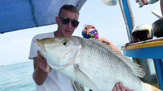 Da Nang Дананг морская рыбалка с лодки и deep sea ожидания по трофею