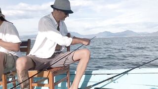 Da Nang Дананг морская рыбалка с лодки и deep sea ожидания по трофею