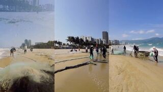 морская рыбалка в Danang Da Nang с пляжа что клюет на легкую снасть?