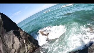 Ngày nắng mũi nghê sơn trà đà nẵng # câu cá biển