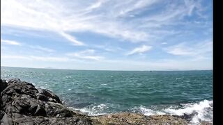 Ngày nắng mũi nghê sơn trà đà nẵng # câu cá biển