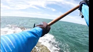 Ngày nắng mũi nghê sơn trà đà nẵng # câu cá biển