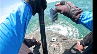 Ngày nắng mũi nghê sơn trà đà nẵng # câu cá biển