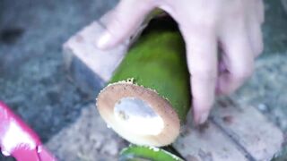 30 дней на бамбуковом плоту простые снасти и большой речной улов