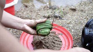 30 дней на бамбуковом плоту простые снасти и большой речной улов