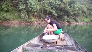 150 дней на реке, одна мама и традиционные снасти для гигантской добычи