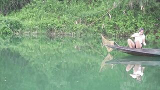 150 дней на реке, одна мама и традиционные снасти для гигантской добычи