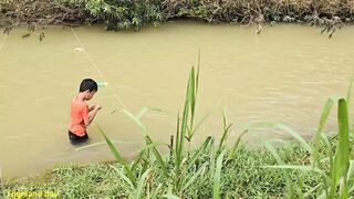 Ловушки на ручье у Khai как набрать 20 кг рыбы на продажу