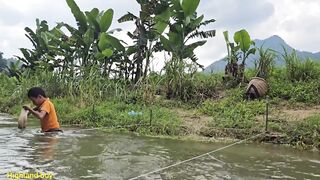 Ловушки на ручье у Khai как набрать 20 кг рыбы на продажу