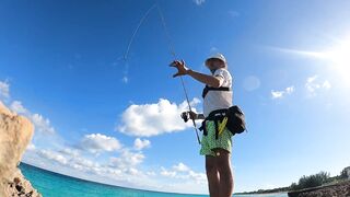 Рыбалка на Cuba Куба Varadero 2023 что клюет у берега и на что ловили