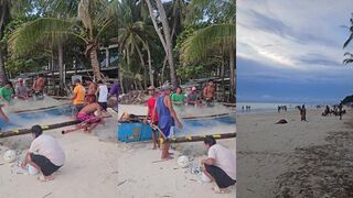 Boracay Beach, 19 Oct 2025 ловля с пляжа что клюнуло?