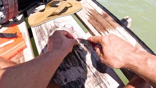 Phuket - береговая ловля и морская рыбалка поводок из флюра и странная точка