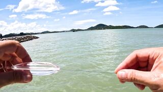 Phuket - береговая ловля и морская рыбалка поводок из флюра и странная точка