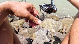 Phuket - береговая ловля и морская рыбалка поводок из флюра и странная точка