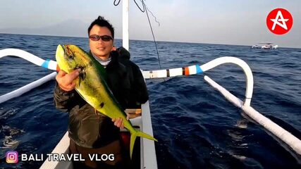 Традиционный выход в Амеде - рыбалка на Бали с местными по mahi-mahi