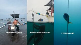 Spearfishing in Bali, Indonesia #amed #bali #indonesia #spearfishing