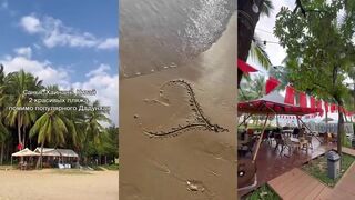 Sanya bay. Пляжи Саньи кроме пляжа Дадунхай. Хайнань, Китай