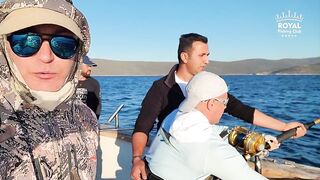 Турция тунец - если утащит то вместе с катером проверка прочности