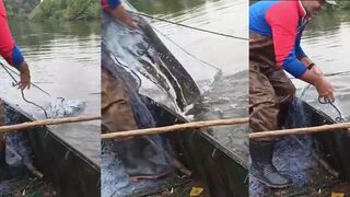 40 кг yayın balığı отпустили обратно как держать трофей и не дать уйти