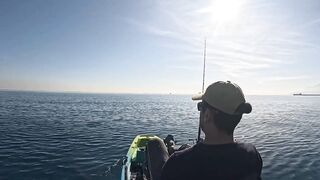 Antalya Konyaaltı рыбалка с каяка и мой рекордный трофей