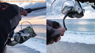 Konyaaltı Antalya джиг ловим amberjack и yazılı orkinos морская рыбалка на силовой снасти