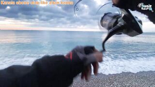 Konyaaltı Antalya джиг ловим amberjack и yazılı orkinos морская рыбалка на силовой снасти