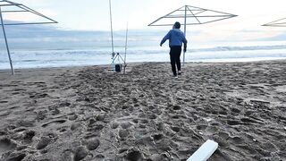 Морская рыбалка на пляже Kadriye Antalya первый опыт с берега