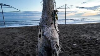 Морская рыбалка на пляже Kadriye Antalya первый опыт с берега