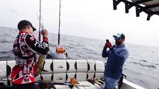 12 часов на глубинной бровке возле Дубая тяжёлая морская рыбалка