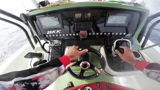 12 часов на глубинной бровке возле Дубая тяжёлая морская рыбалка