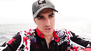 12 часов на глубинной бровке возле Дубая тяжёлая морская рыбалка