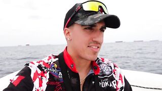 12 часов на глубинной бровке возле Дубая тяжёлая морская рыбалка