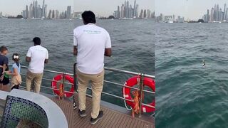 We caught a fish! Dubai style fishing