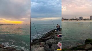 Fujairah (Фуджейра) UAE: морская рыбалка в Fujairah и как стоять при мощной волне