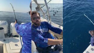 Fujairah (Фуджейра) троллинг на марлина кто держал палку и как шла борьба